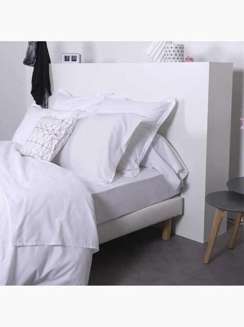 Drap housse - cote deco - uni - 160x200 cm - 100% coton - bonnet 25 cm - Kiabi Drap housse - cote deco - uni - 160x200 cm - 100% coton - bonnet 25 cm - Kiabi