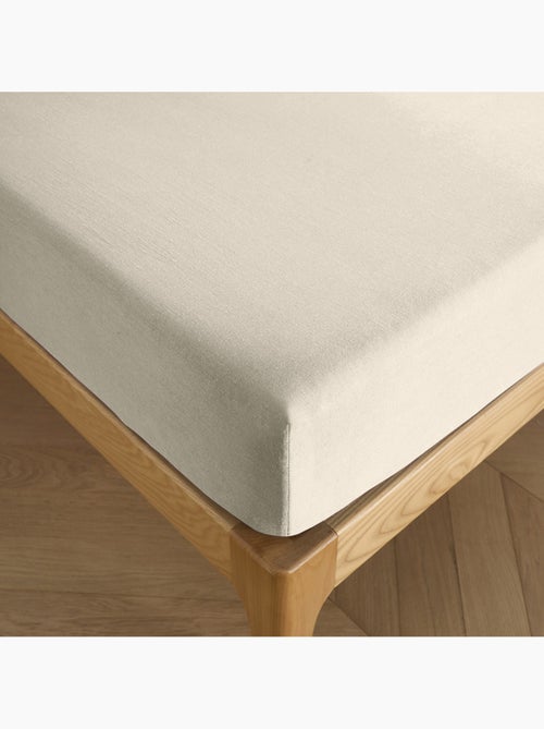 Drap housse - Coton Pur - 100 % Coton 57 Fils/cm² - Kiabi Drap housse - Coton Pur - 100 % Coton 57 Fils/cm² - Kiabi