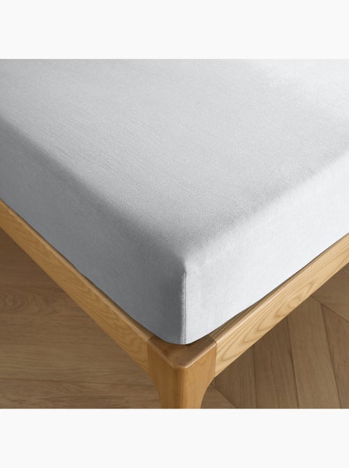 Drap housse - Coton Pur - 100 % Coton 57 Fils/cm² - Kiabi Drap housse - Coton Pur - 100 % Coton 57 Fils/cm² - Kiabi