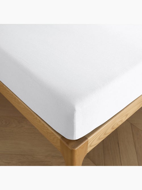 Drap housse - Coton Pur - 100 % Coton 57 Fils/cm² - Kiabi Drap housse - Coton Pur - 100 % Coton 57 Fils/cm² - Kiabi