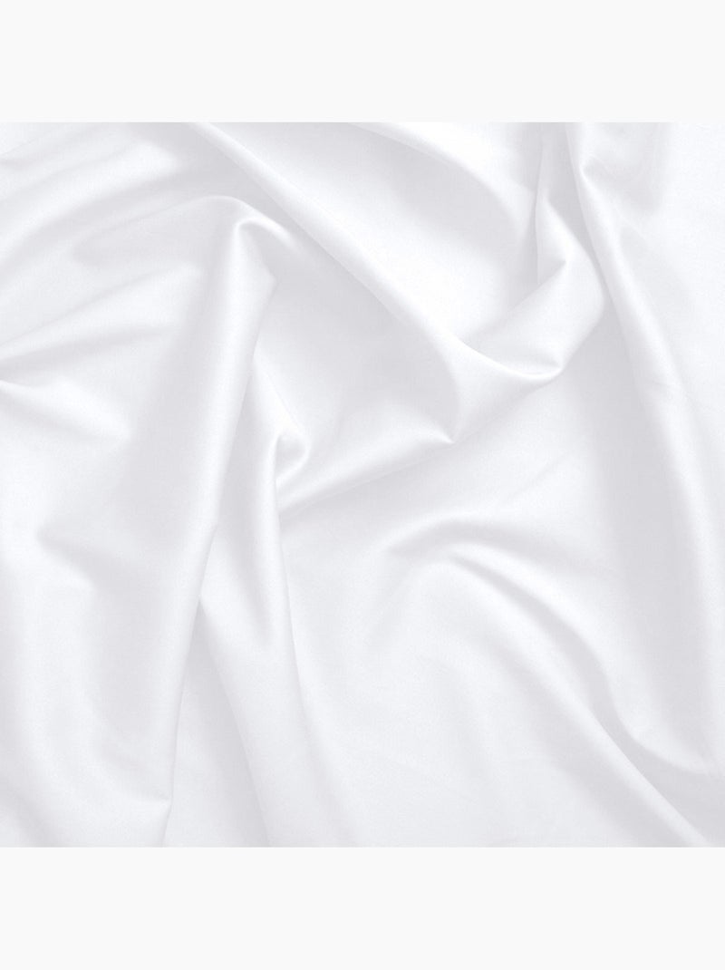 Drap housse - Coton Pur - 100 % Coton 57 Fils/cm² Blanc - Kiabi