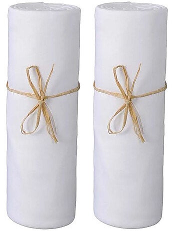 Drap housse - Coton Pur - 100 % Coton 57 Fils/cm²