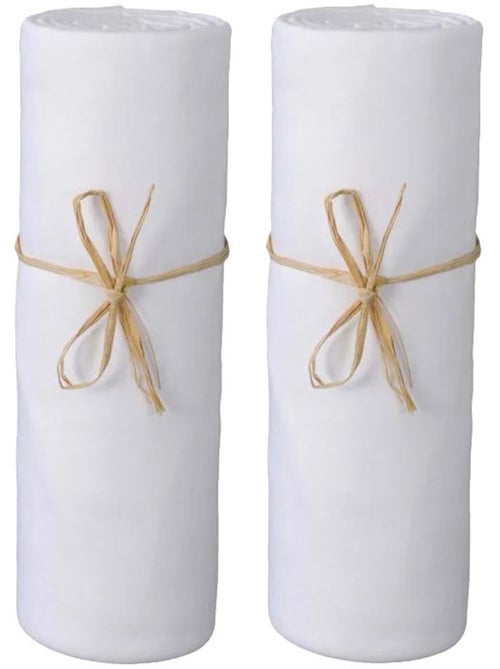 Drap housse - Coton Pur - 100 % Coton 57 Fils/cm² - Kiabi