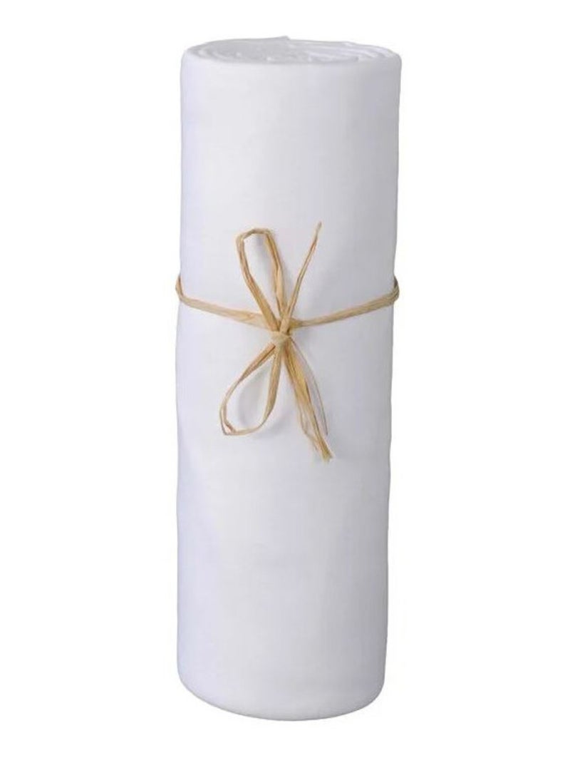 Drap housse - Coton Pur - 100 % Coton 57 Fils/cm² Blanc - Kiabi