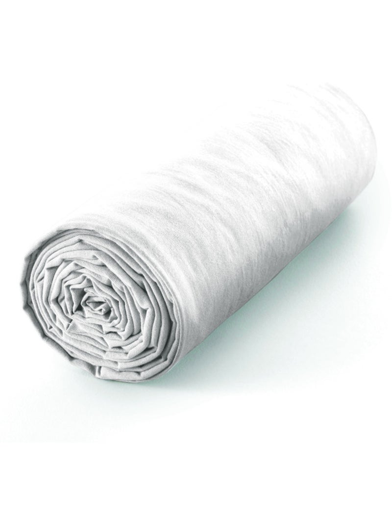 Drap housse - coton pur - 100 % coton 57 fils/cm² Blanc - Kiabi