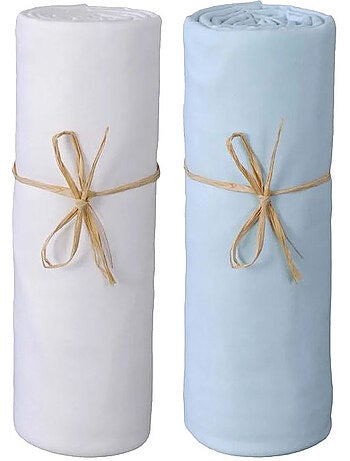 Drap housse - Coton Pur - 100 % Coton 57 Fils/cm²