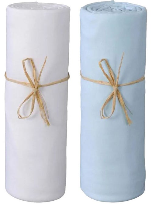 Drap housse - Coton Pur - 100 % Coton 57 Fils/cm² - Kiabi