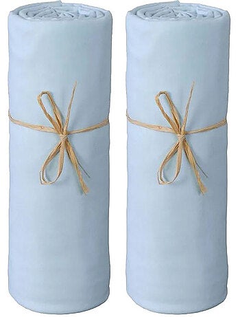 Drap housse - Coton Pur - 100 % Coton 57 Fils/cm²