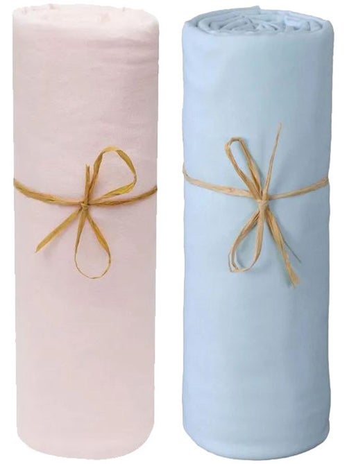 Drap housse - Coton Pur - 100 % Coton 57 Fils/cm² - Kiabi Drap housse - Coton Pur - 100 % Coton 57 Fils/cm² - Kiabi
