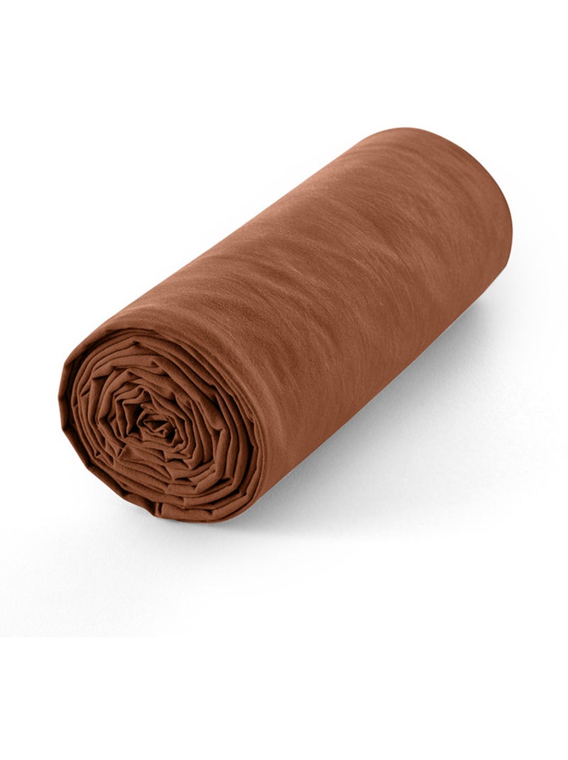 Drap housse - Coton Pur - 100 % Coton 57 Fils/cm² Rouge - Kiabi