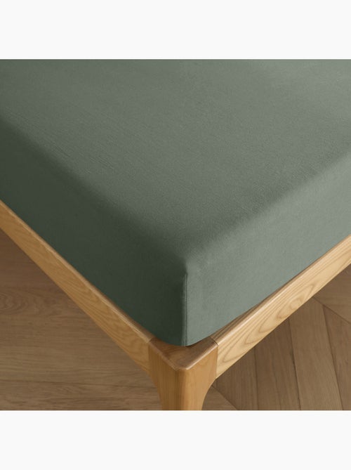 Drap housse - Coton Pur - 100 % Coton 57 Fils/cm² - Kiabi Drap housse - Coton Pur - 100 % Coton 57 Fils/cm² - Kiabi