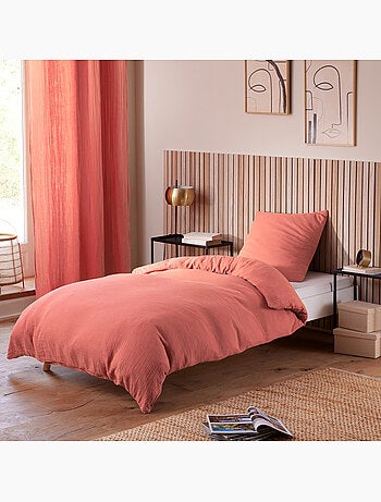Drap housse - Coton Pur - 100% gaze de coton 125 gr/m²