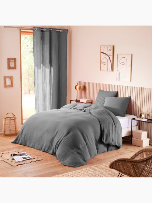 Drap housse - Coton Pur - 100% gaze de coton 125 gr/m² - Kiabi Drap housse - Coton Pur - 100% gaze de coton 125 gr/m² - Kiabi