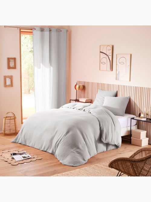 Drap housse - Coton Pur - 100% gaze de coton 125 gr/m² - Kiabi Drap housse - Coton Pur - 100% gaze de coton 125 gr/m² - Kiabi