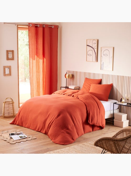 Drap housse - Coton Pur - 100% gaze de coton 125 gr/m² - Kiabi Drap housse - Coton Pur - 100% gaze de coton 125 gr/m² - Kiabi