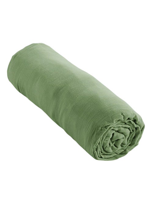 Drap housse - Coton Pur - 100% gaze de coton 125 gr/m² - Kiabi Drap housse - Coton Pur - 100% gaze de coton 125 gr/m² - Kiabi