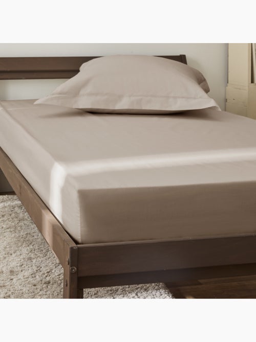 Drap housse - Coton Pur - 100% Percale de coton peigné - Kiabi