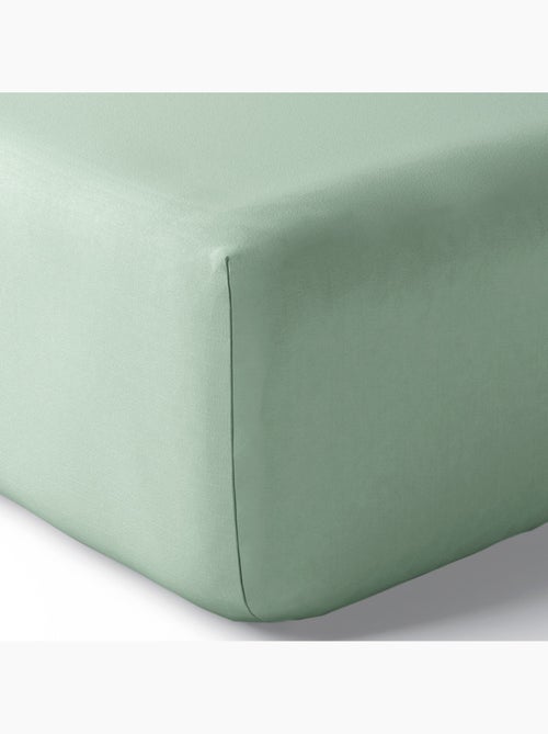 Drap housse - Coton Pur - 100% Percale de coton peigné - Kiabi