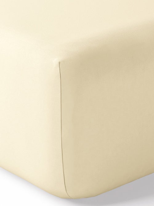 Drap housse - Coton Pur - 100% Percale de coton peigné - Kiabi