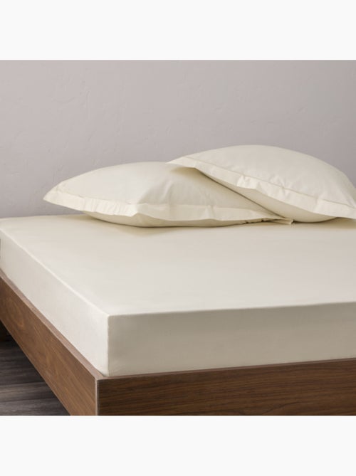 Drap housse - Coton Pur - 100% Percale de coton peigné - Kiabi Drap housse - Coton Pur - 100% Percale de coton peigné - Kiabi