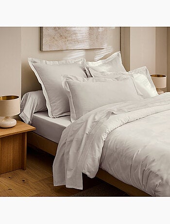 Drap-housse – Satin de coton 120 fils/cm² – Bonnet 30 cm