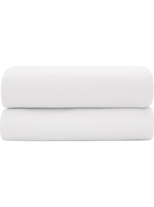 Drap housse - Coton Pur - 100% Satin de coton Peigné" / 120 fils/cm² - Kiabi Drap housse - Coton Pur - 100% Satin de coton Peigné" / 120 fils/cm² - Kiabi