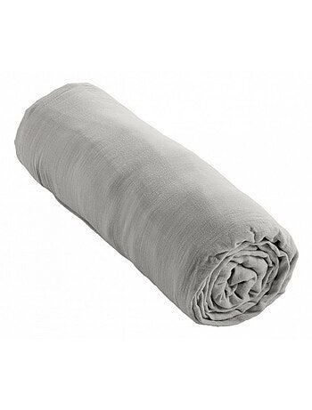 Drap housse - L'effet papillon - 100% gaze de coton 125 gr/m²