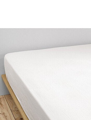 Drap housse - L'effet papillon - 100% gaze de coton 125 gr/m²