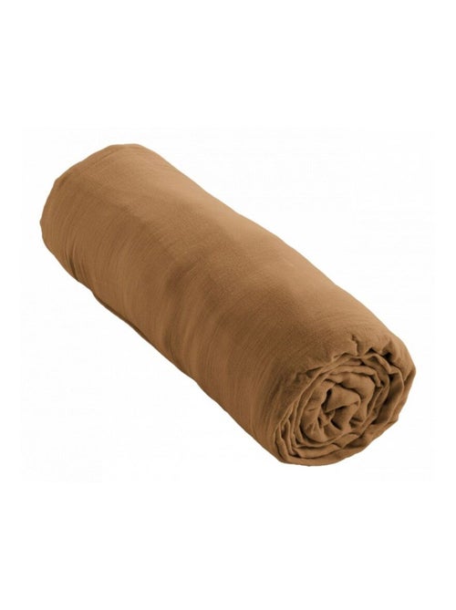 Drap housse - L'effet papillon - 100% gaze de coton 125 gr/m² - Kiabi