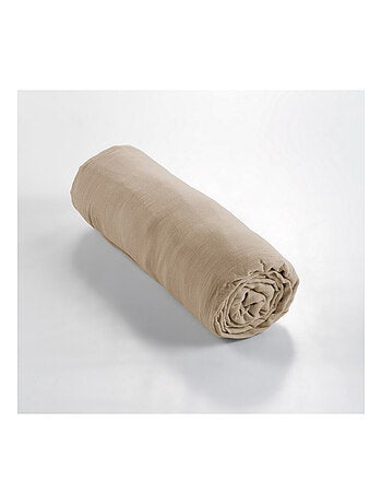Drap housse - L'effet papillon - 100% gaze de coton 125 gr/m²