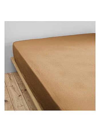 Drap housse - L'effet papillon - 100% gaze de coton 125 gr/m²