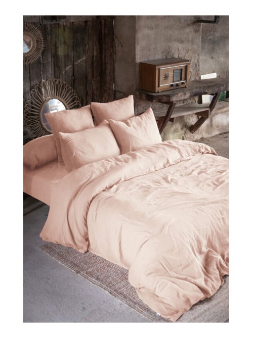 Drap housse - L'effet papillon - 100% gaze de coton 125 gr/m² - Kiabi Drap housse - L'effet papillon - 100% gaze de coton 125 gr/m² - Kiabi