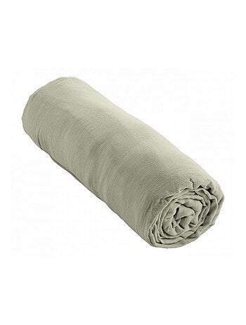 Drap housse - L'effet papillon - 100% gaze de coton 125 gr/m²