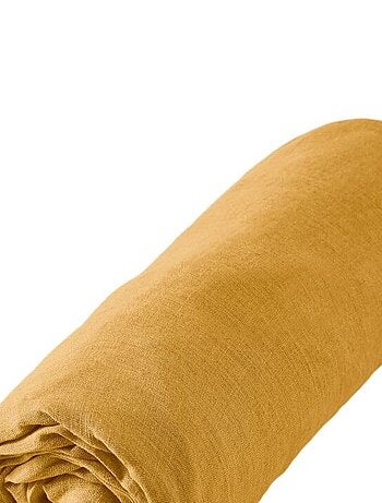 Drap housse - L'effet papillon - 100% Lin lavé