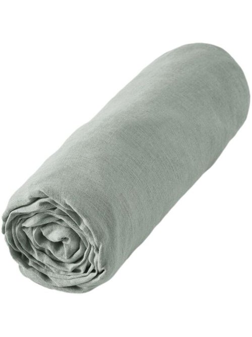 Drap housse - L'effet papillon - 100% Lin lavé - Kiabi Drap housse - L'effet papillon - 100% Lin lavé - Kiabi