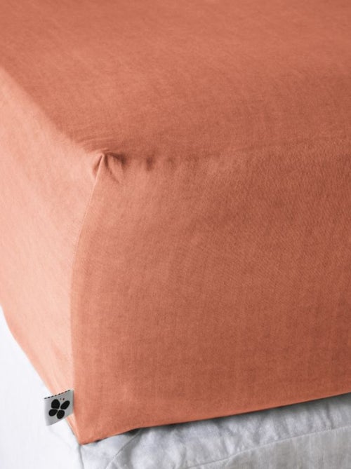 Drap housse - L'effet papillon - 100% Lyocell (Tencel lavé ) - Kiabi Drap housse - L'effet papillon - 100% Lyocell (Tencel lavé ) - Kiabi