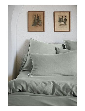 Drap housse - L'effet papillon - 100% Lyocell (Tencel lavé )