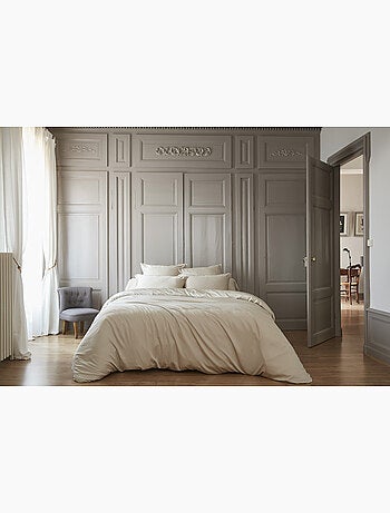 Drap housse - Satin de bambou - Bonnet 30 cm - Salomé