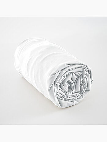 Drap housse - Satin de bambou - Bonnet 30 cm - Salomé
