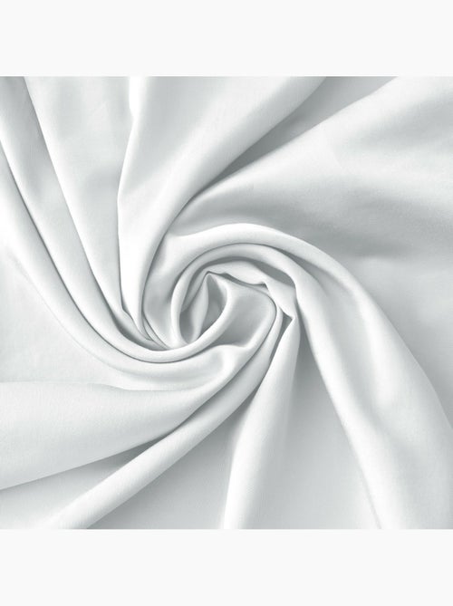 Drap housse - Satin de bambou - Bonnet 30 cm - Salomé - Kiabi