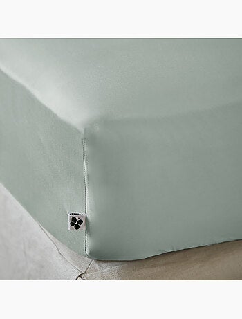 Drap housse - Satin de bambou - Bonnet 30 cm - Salomé