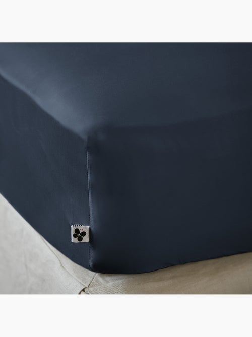 Drap housse - Satin de bambou - Bonnet 30 cm - Salomé - Kiabi