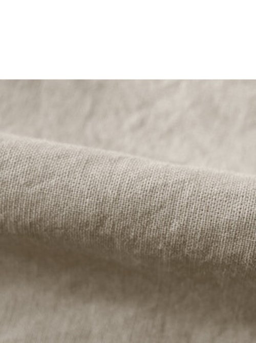 Drap housse - Vent du Sud - 100 % coton lavé 63 fils/cm² - Kiabi