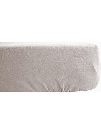 Drap housse - Vent du Sud - 100 % coton lavé 63 fils/cm²