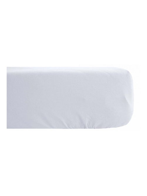 Drap housse - Vent du Sud - 100 % coton lavé 63 fils/cm² - Kiabi