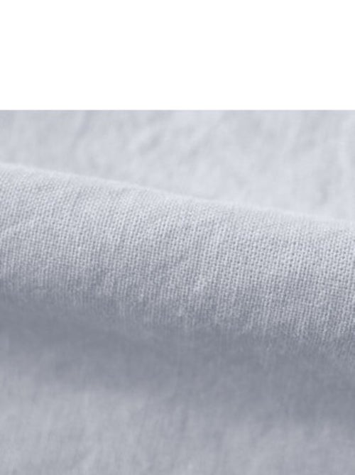 Drap housse - Vent du Sud - 100 % coton lavé 63 fils/cm² - Kiabi