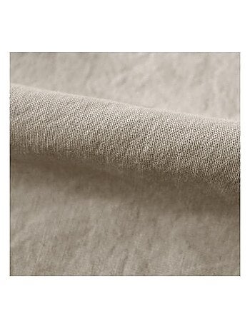 Drap housse - Vent du Sud - 100 % coton lavé 63 fils/cm²