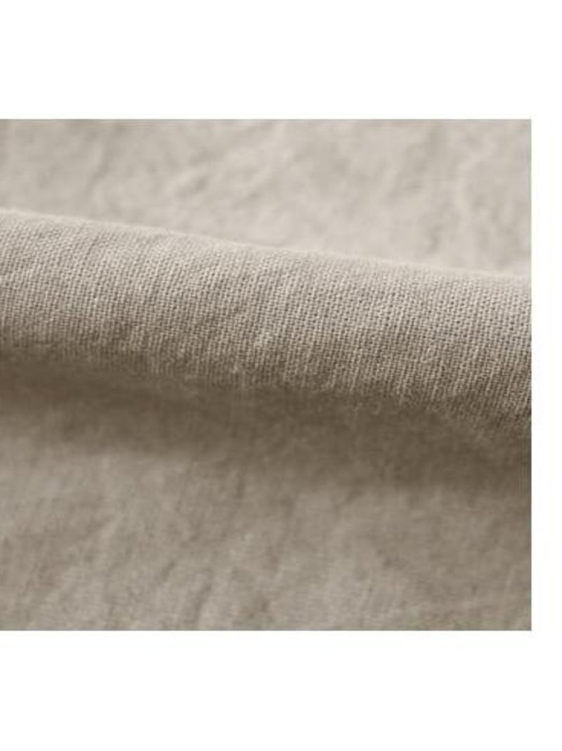 Drap housse - Vent du Sud - 100 % coton lavé 63 fils/cm² Blanc - Kiabi