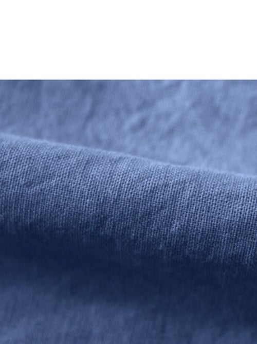 Drap housse - Vent du Sud - 100 % coton lavé 63 fils/cm² - Kiabi