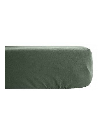Drap housse - Vent du Sud - 100 % coton lavé 63 fils/cm²